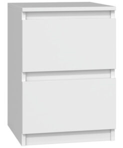Κομοδίνο M2 Ξύλινο Λευκό 30x40x40cm
