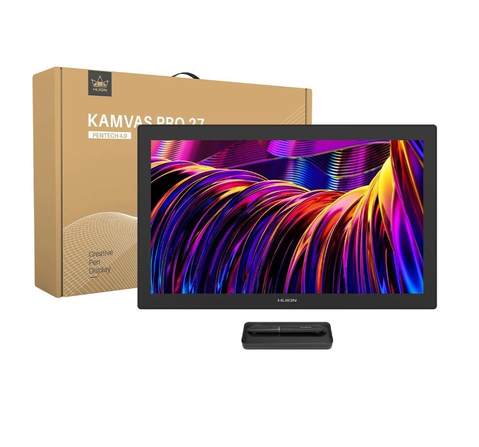 Huion Kamvas Pro 27 Γραφίδα Σχεδίασης με Όθονη 4K 27" - Image 4
