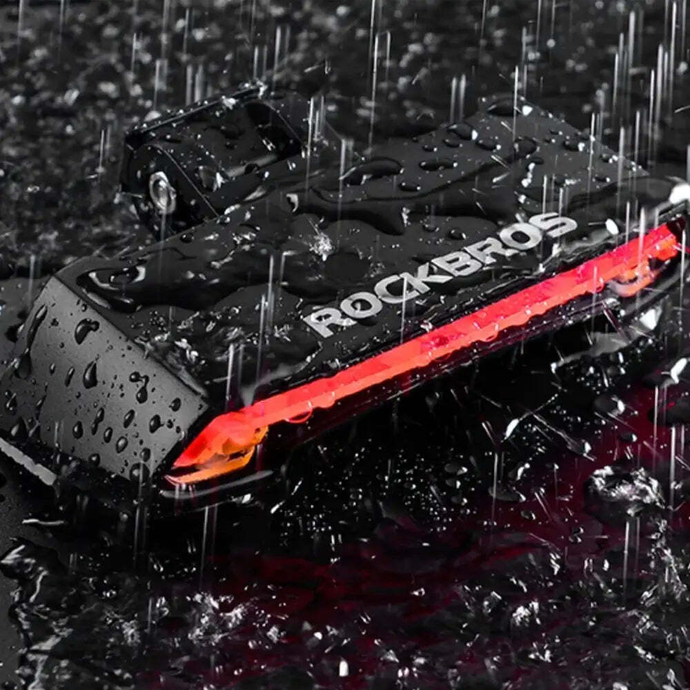 Rockbros LKWD-R1 Επαναφορτιζόμενο Οπίσθιο Φως Ποδηλάτου - Image 7