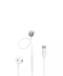 JBL Tune 305C Earbuds Handsfree Ακουστικά με Βύσμα USB-C Λευκό