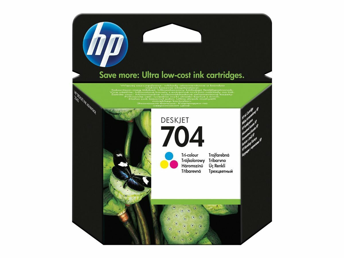 HP 704 Γνήσιο Μελάνι Εκτυπωτή InkJet Πολλαπλό (Color) (CN693AE) - Image 3