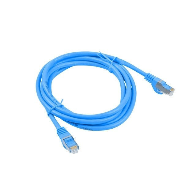 Lanberg F/UTP Cat.6 Καλώδιο Δικτύου Ethernet 1m Μπλε - Image 2
