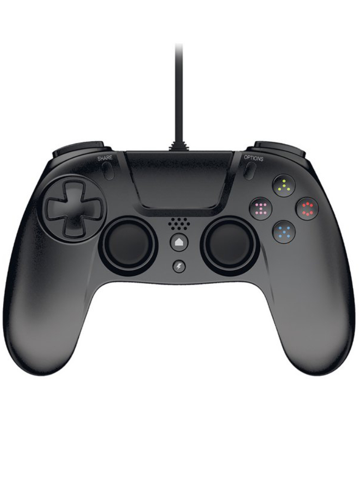 Gioteck VX4 Ενσύρματο Gamepad για PC / PS4 Μαύρο - Image 5