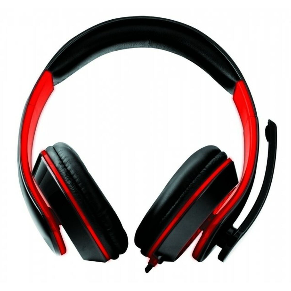 Esperanza Condor Over Ear Gaming Headset με σύνδεση 3.5mm Κόκκινο - Image 4