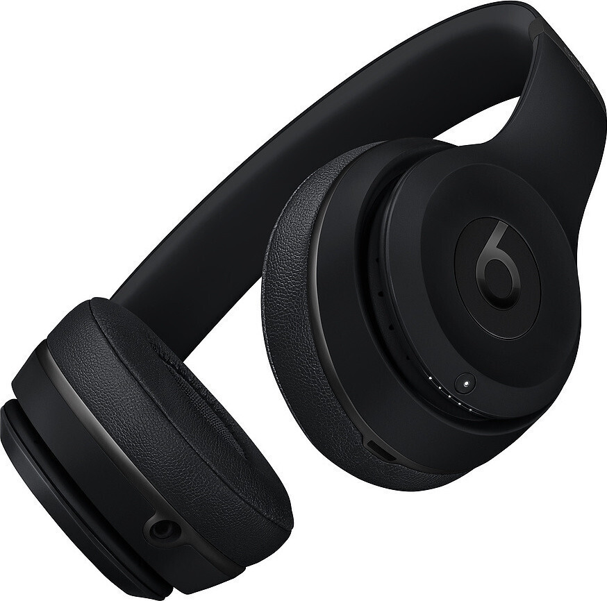 Beats Solo 4 Ασύρματα / Ενσύρματα On Ear Ακουστικά με 50 ώρες Λειτουργίας και Quick Charge Matt Black - Image 3