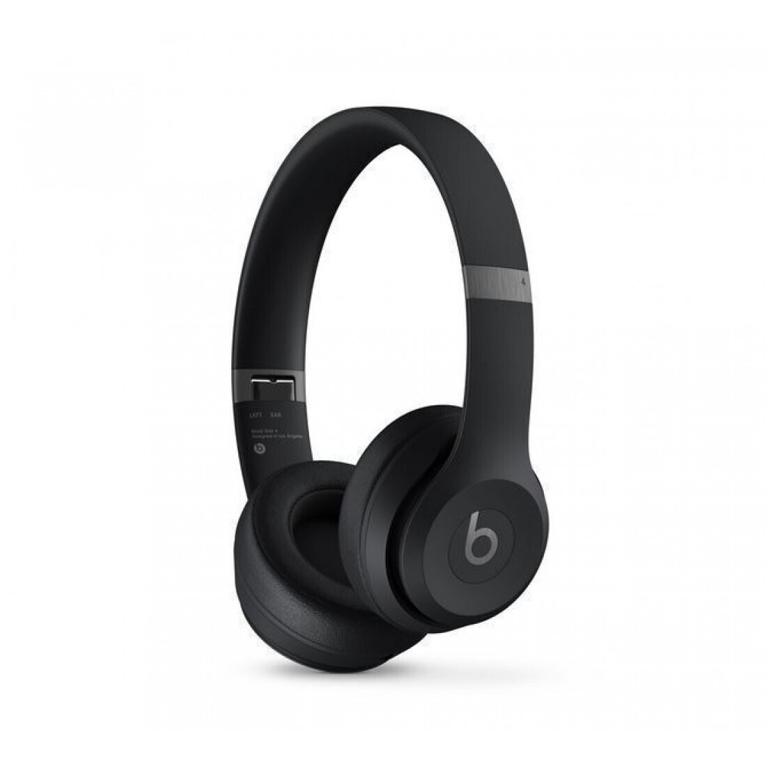 Beats Solo 4 Ασύρματα / Ενσύρματα On Ear Ακουστικά με 50 ώρες Λειτουργίας και Quick Charge Matt Black