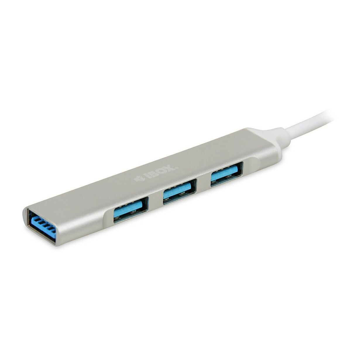 iBox USB 2.0 Hub 4 Θυρών με σύνδεση USB-A Λευκό - Image 2