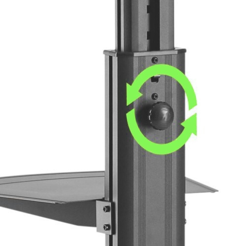 Techly ICA-TR35 Βάση Τηλεόρασης Δαπέδου έως 65" - Image 5