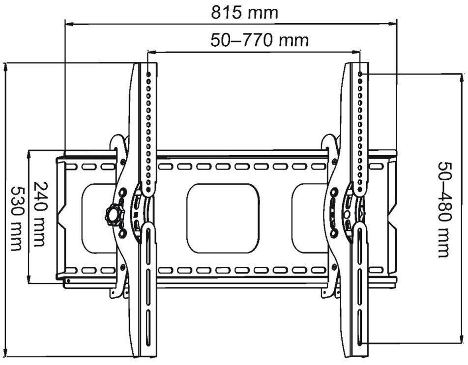 Art AR-08 Επιτοίχια έως 80" και 80kg - Image 5