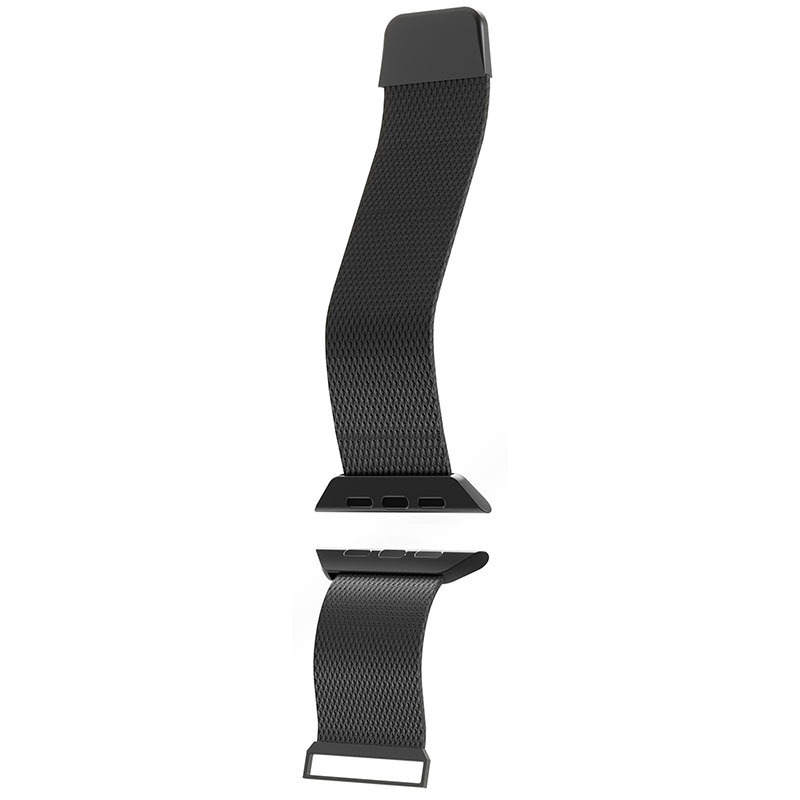Puro Λουράκι Μαύρο (Apple Watch 38/40/41/42mm) - Image 5