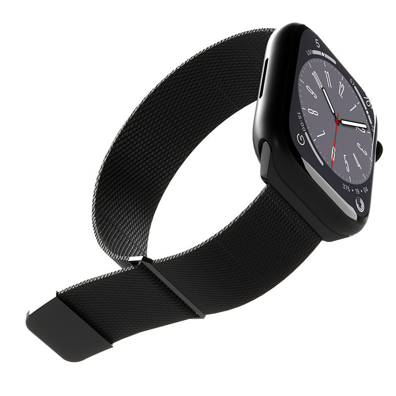 Puro Λουράκι Μαύρο (Apple Watch 38/40/41/42mm) - Image 2