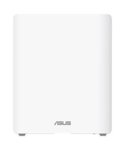 Alternative view of Asus ZenWiFi BQ16 v1 WiFi Mesh Network Access Point Wi‑Fi 7 Quad Band (2.4 & 5 & 5 & 6GHz) σε Διπλό Kit Λευκό