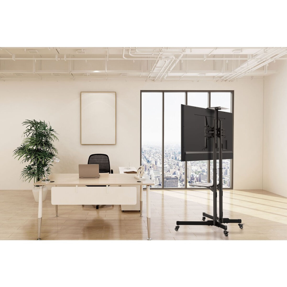 Techly ICA-TR16T Βάση Τηλεόρασης Δαπέδου έως 70" και 50kg - Image 9