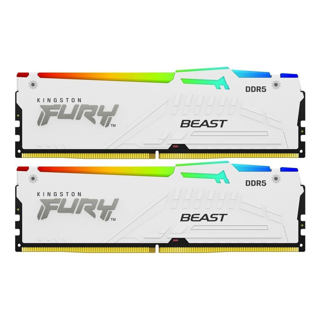 Kingston Fury Beast RGB 64GB DDR5 με 2 Modules 2x32GB - Image 3
