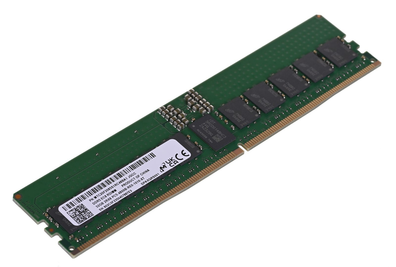 Micron 32GB DDR5 MTC20F2085S1RC48BR - Image 2