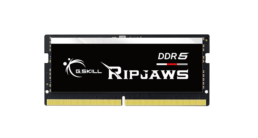 G.Skill Ripjaws DDR5 με Module 1x16GB και Ταχύτητα 4800 για Laptop F5-4800S4039A16GX1-RS - Image 2
