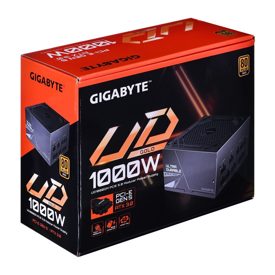 Gigabyte GP-UD1000GM PG5 rev. 2.0 1000W Μαύρο Τροφοδοτικό Υπολογιστή Full Modular 80 Plus Gold - Image 12