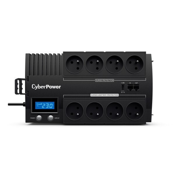 CyberPower BR700ELCD-FR UPS Line-Interactive 700VA 420W με 8 Schuko Πρίζες - Image 2