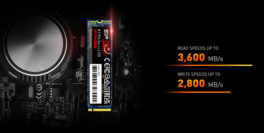 Silicon Power UD85 SSD 2TB M.2 NVMe PCI Express 4.0 SP02KGBP44UD8505 - Image 5