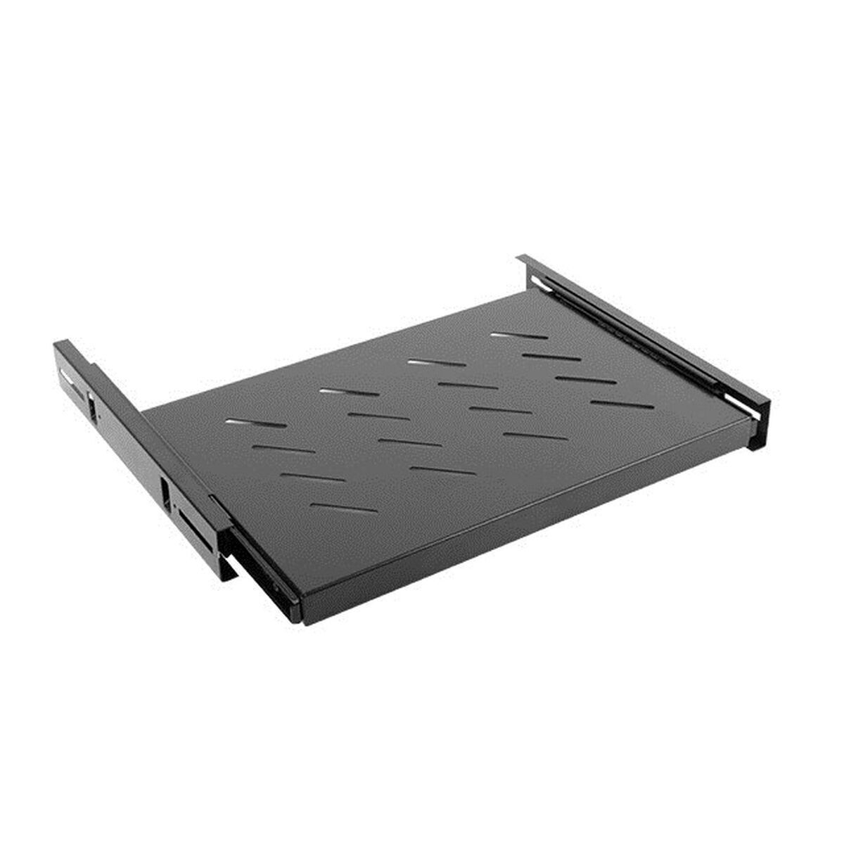 Lanberg Ράφι 1U 19" 465x350mm Μαύρο