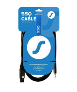 Sound Station Quality (SSQ) Cable XLR female - XLR female Μαύρο 0.5m (SS-2073)