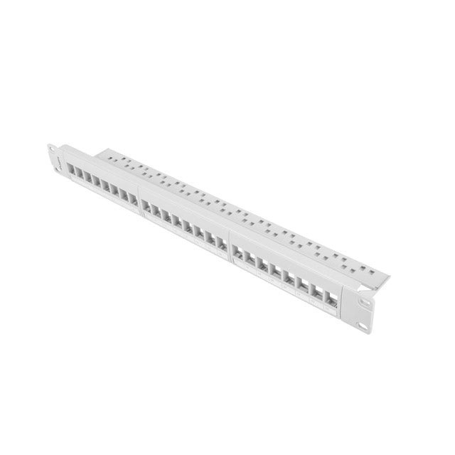 Lanberg Patch Panel Keystone για Rack 1U 19" 24 Θυρών Γκρι - Image 3