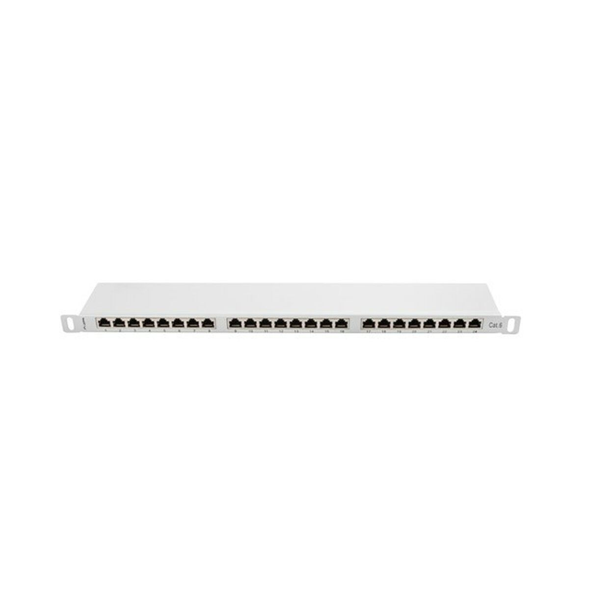 Lanberg Patch Panel Shielded για Rack 1U 19" 24 Θυρών cat6 Γκρι - Image 5
