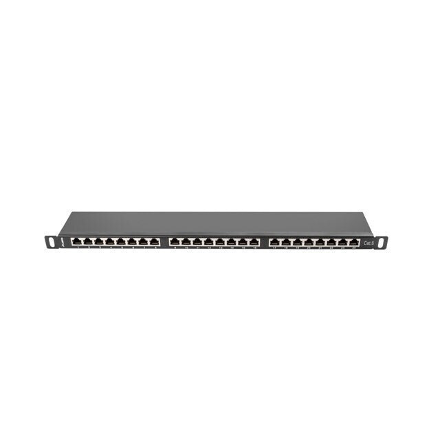 Lanberg Patch Panel για Rack 0.5U 24 Θυρών cat6 Μαύρο - Image 4