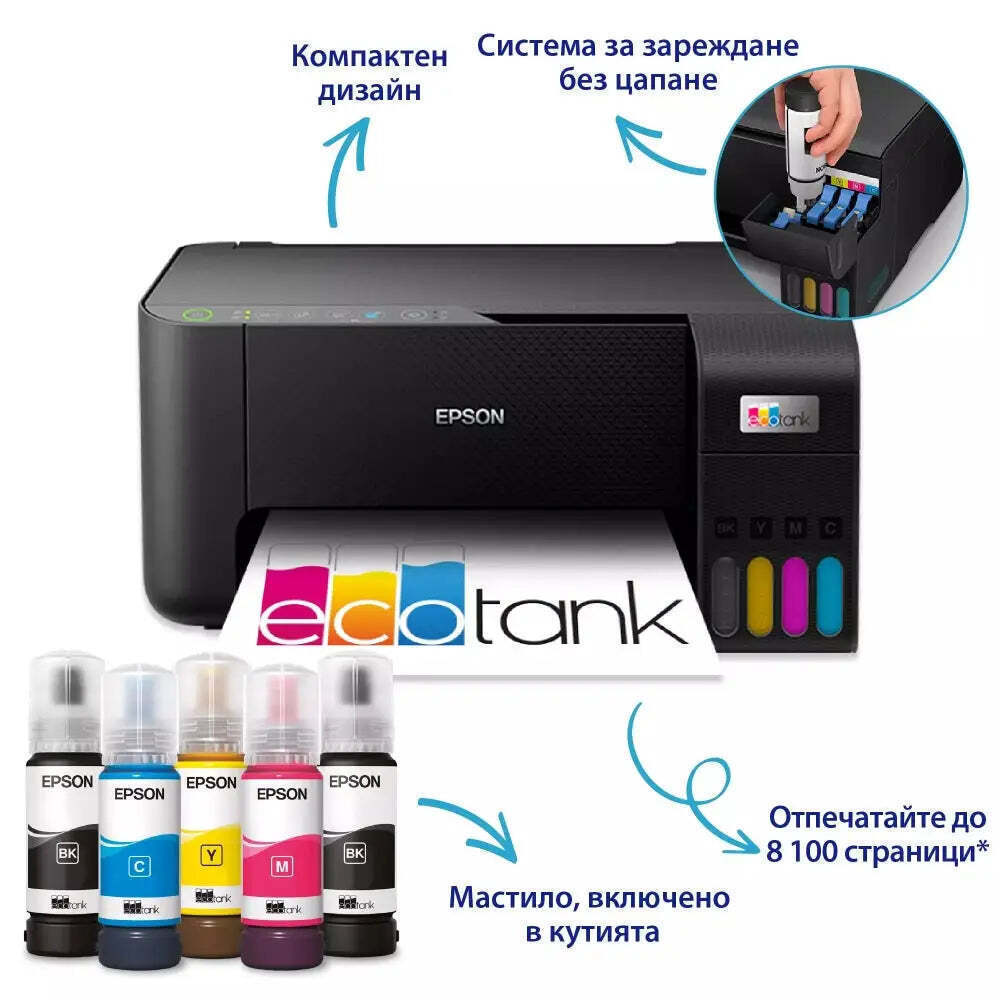 Epson EcoTank L3270 Έγχρωμο Πολυμηχάνημα Inkjet - Image 4