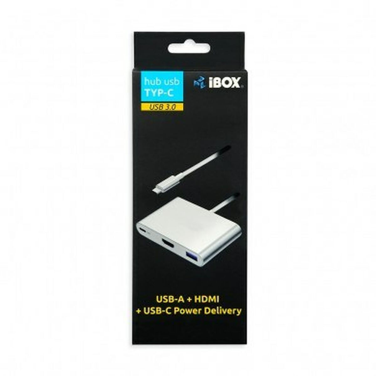 iBox USB-C Docking Station με HDMI 4K PD (IUH3CFT1) - Image 5