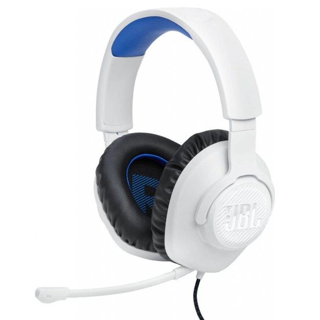 JBL Quantum 100P Over Ear Λευκό/Μπλέ for PS4 / PS5 - Image 10