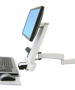 Alternative view of Ergotron 200 Series Επιτοίχια Βάση Οθόνης έως 24" με Βραχίονα Λευκή