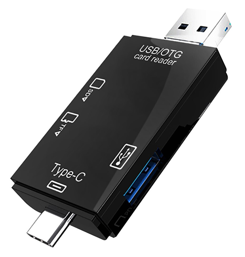 Vakoss Card Reader USB 2.0/micro USB/Type-C για SD/microSD - Image 3