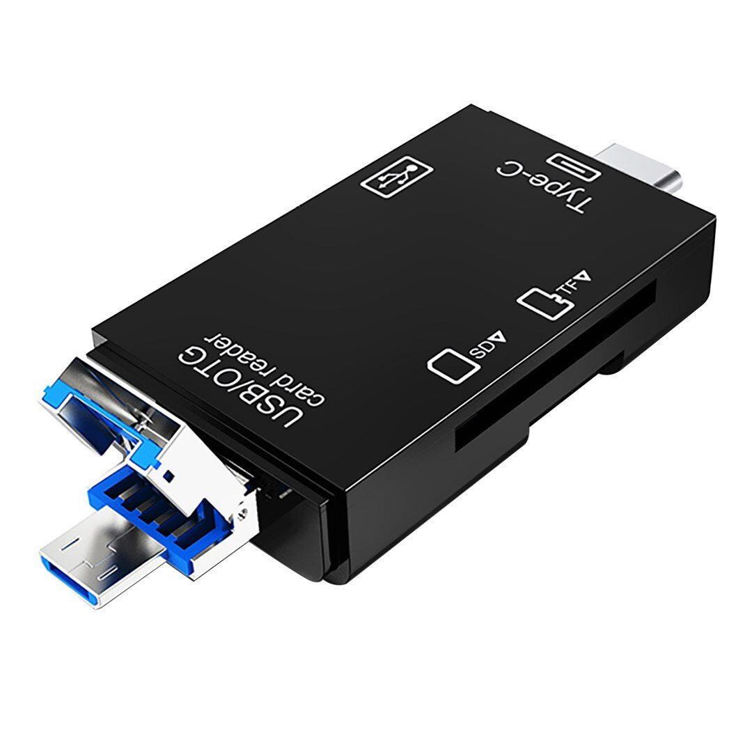 Vakoss Card Reader USB 2.0/micro USB/Type-C για SD/microSD - Image 2