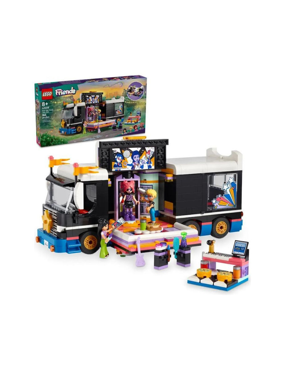 Lego Friends Pop Star Music Tour Bus για 8+ Ετών - Image 5