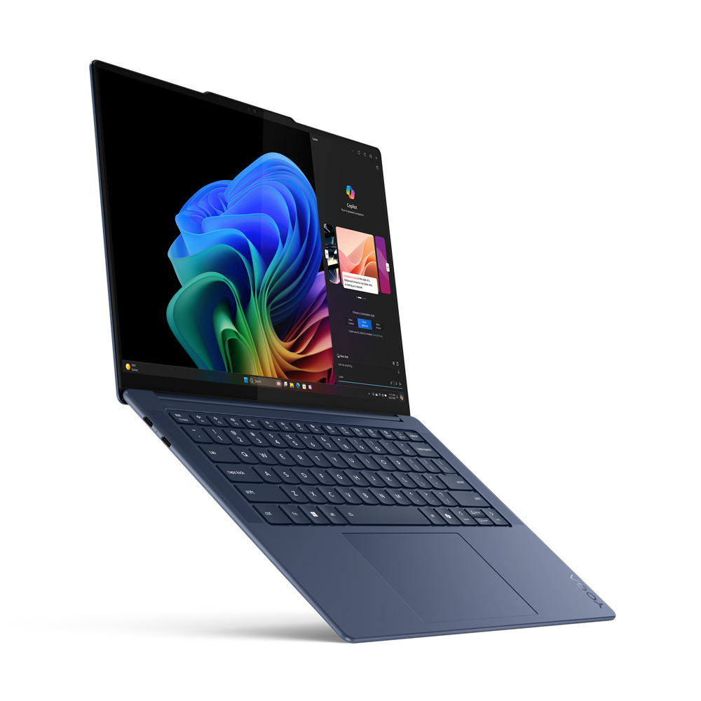 Lenovo Yoga Slim 7 14Q8X9 14.5" OLED Touchscreen (Snapdragon-X Elite X1E-78-100/16GB/512GB SSD/W11 Home) Cosmic Blue (International English Keyboard) - Image 4