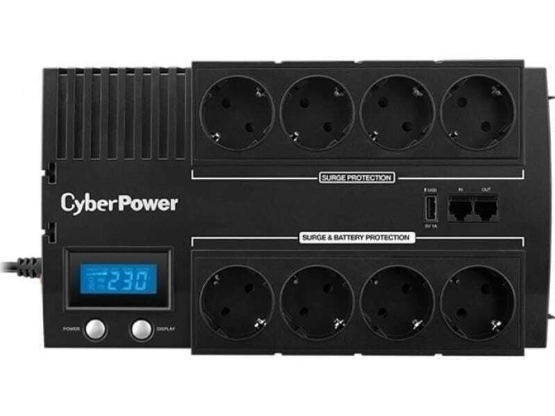 CyberPower BR700ELCD-FR UPS Line-Interactive 700VA 420W με 8 Schuko Πρίζες - Image 3