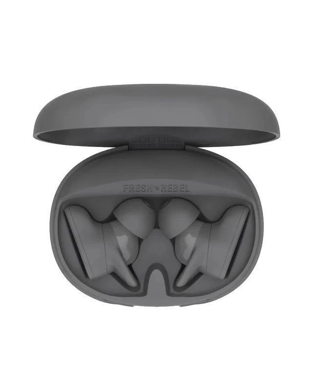 Fresh 'n Rebel Twins Move In-ear Bluetooth Handsfree Ακουστικά με Αντοχή στον Ιδρώτα και Θήκη Φόρτισης Storm Grey - Image 3