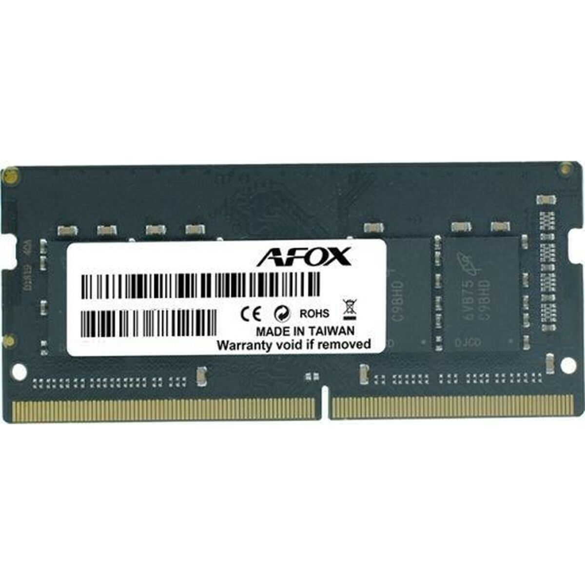 Afox DDR4 με Module 1x16GB και Ταχύτητα 2400 για Laptop