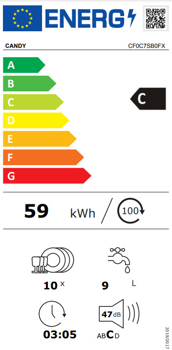 Candy Ελεύθερο για 10 Σερβίτσια Π44.8xY84.6εκ. - Image 10