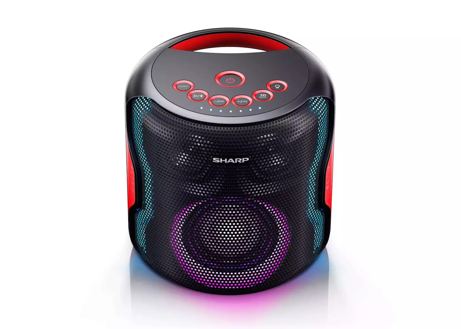 Sharp Ηχείο με λειτουργία Karaoke σε Μαύρο Χρώμα