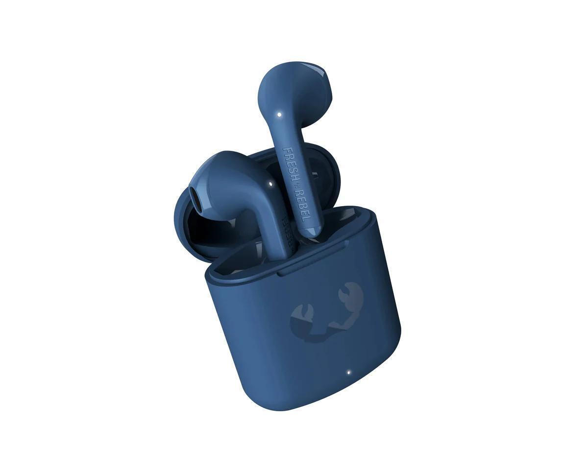 Fresh 'n Rebel Twins Core Earbud Bluetooth Handsfree Ακουστικά με Θήκη Φόρτισης Steel Blue - Image 9