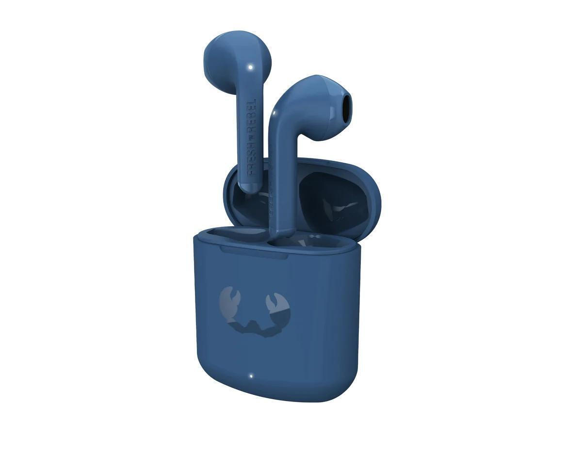 Fresh 'n Rebel Twins Core Earbud Bluetooth Handsfree Ακουστικά με Θήκη Φόρτισης Steel Blue - Image 6
