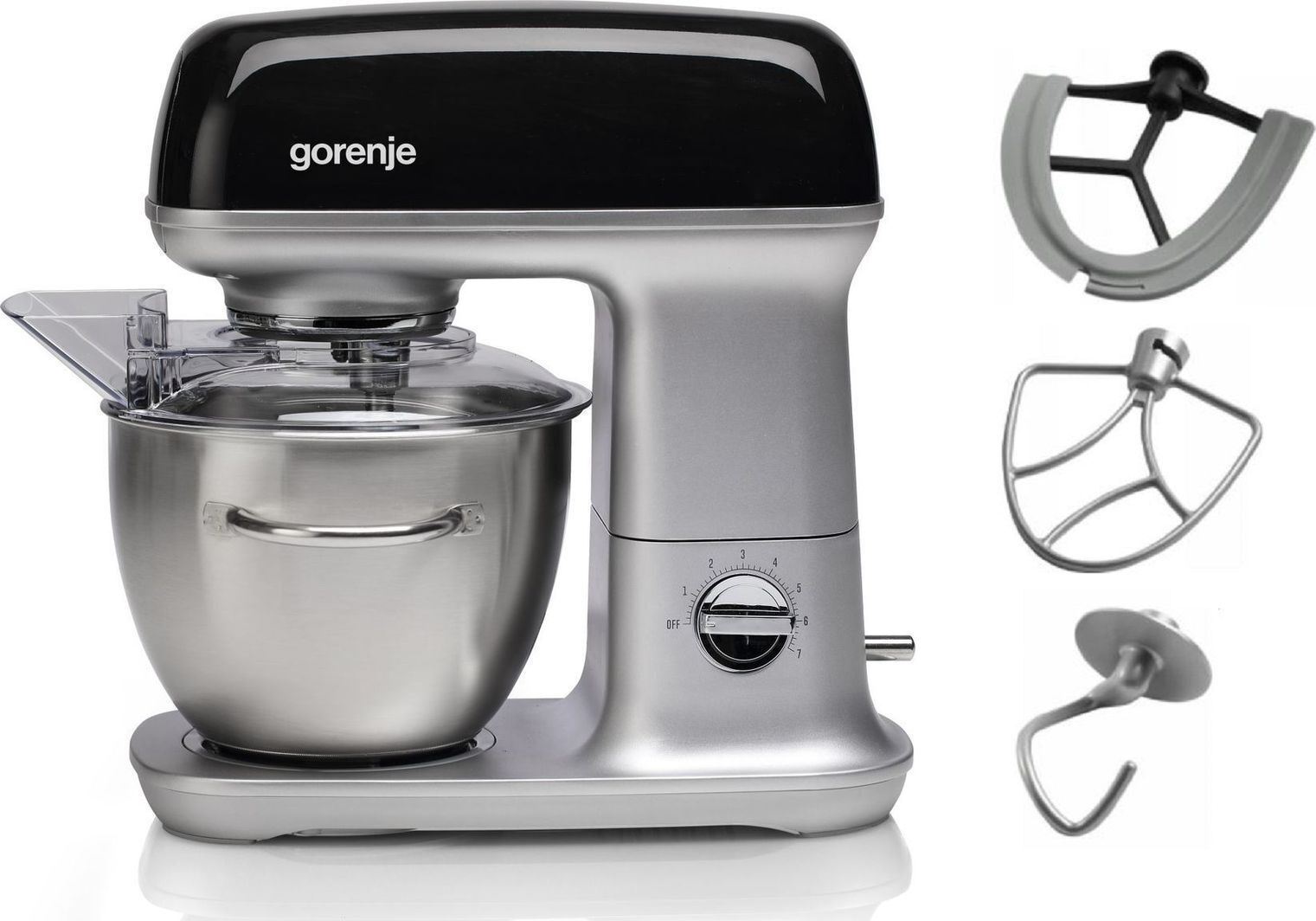 Gorenje MMC1000RL Κουζινομηχανή 1000W με Ανοξείδωτο Κάδο 4.5lt