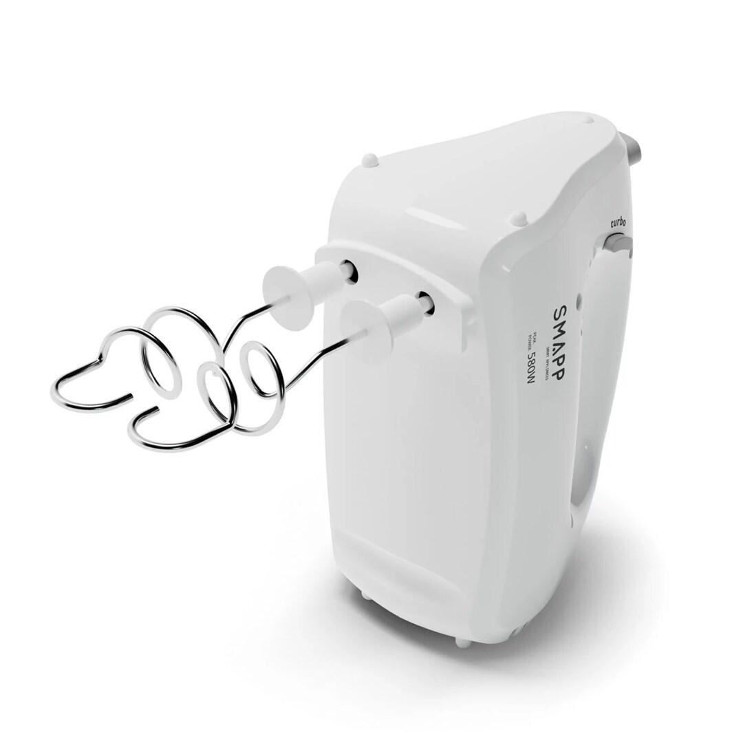 Smapp Μίξερ Χειρός 580W Λευκό - Image 8