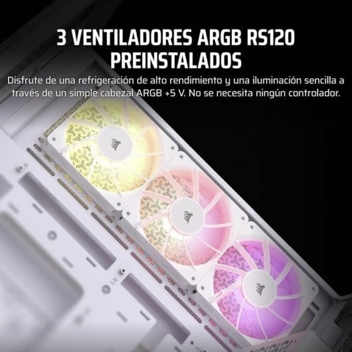 Corsair 3500X ARGB Gaming Midi Tower με Πλαϊνό Παράθυρο - Image 7