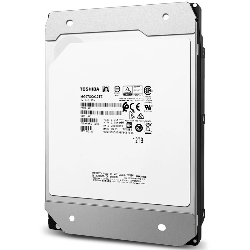 Toshiba MG09 12TB 3.5" 7200rpm MG09ACA12TE - Image 2