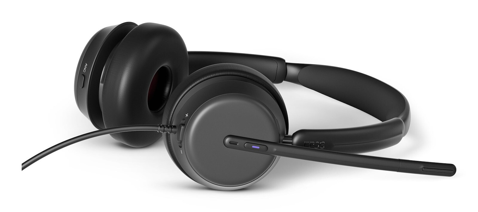 Epos IMPACT 860T ANC Over Ear Multimedia Ακουστικά με μικρόφωνο και σύνδεση USB-A / USB-C - Image 7