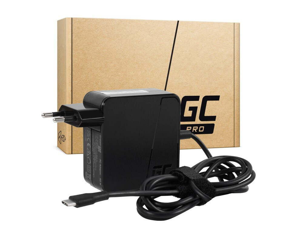 Green Cell Ad134pv2 Power Adapter Inverter Universal 65 W Black - Image 3