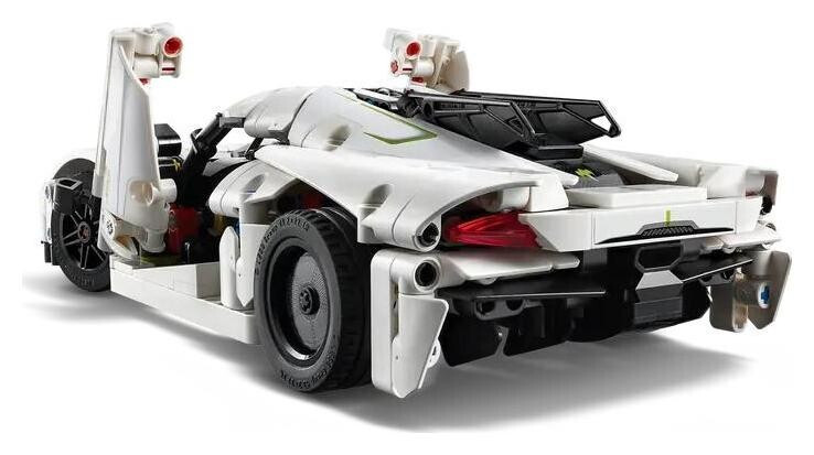 Lego Technic White Koenigsegg Jesko Absolut Hypercar για 10+ Ετών - Image 2
